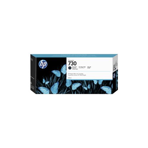 HP Original Druckerpatrone 730 - mattschwarz (P2V71A)