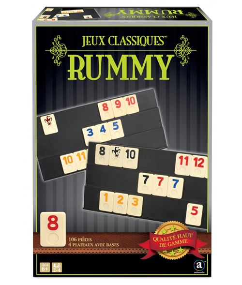 Classic Game - Rummy - Rami des Chiffres Version Anglaise
