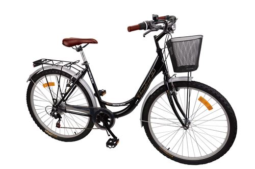 Velo Retro Dame 6 Vitesses Mercier Noir Velos Achat Prix Fnac