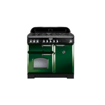 Piano de cuisson gaz falcon cdl100dfrg/c-eu vert anglais chrome