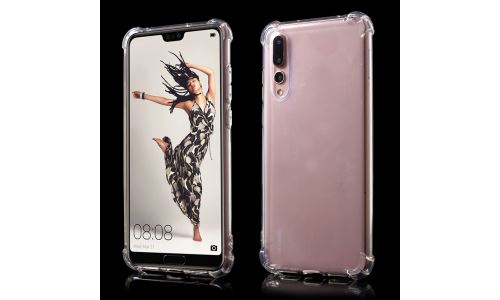 Coque souple pour Huawei P20 PRO coins renforcés transparente