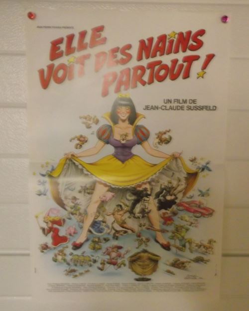 Elle voit des nains partout AFFICHE CINEMA ORIGINALE