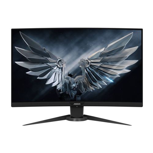 Gigabyte AORUS CV27F - LED-monitor - gebogen - 27 - 1920 x 1080 Full HD (1080p) @ 165 Hz - VA - 400 cd/m² - 3000:1 - 1 ms - 2xHDMI, DisplayPort