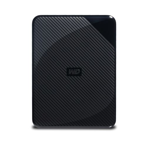 WD Gaming Drive WDBDFF0020BBK - Vaste schijf - 2 TB - extern (draagbaar) - USB 3.0 - zwarte bovenkant met blauwe onderkant