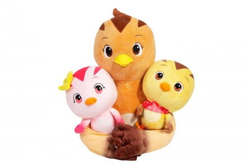 Auldey - Peluches Katuri Maman Flora Chip Et Duri