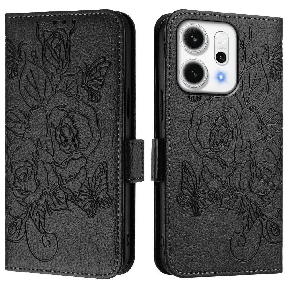 Coque Portefeuille Pour Oppo Reno 14 5G - Cuir PU Magnétique, Fentes Cartes, Support, Bleu