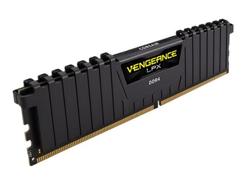 Corsair Vengeance Lpx - Ddr4 - Module - 8Go - Dimm 288 Broches - 3200 Mhz / Pc4-25600 - Cl16 - 1.35 V - Mémoire Sans Tampon - Non Ecc - Noir