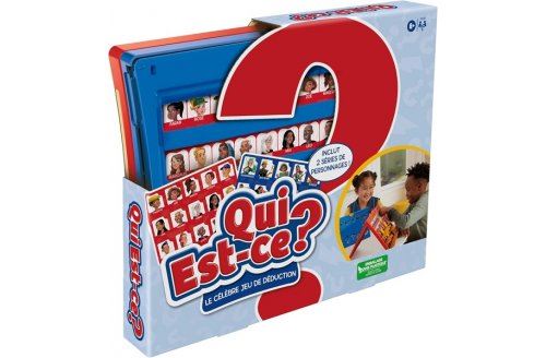 Jeu societe qui est ce ? personnages classiques et heros - version fr - devinettes  deduction - 2 joueurs - set enfant et carte