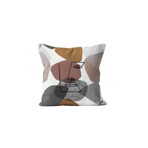Coussin 40x40 cm MODERN, par Soleil d'Ocre