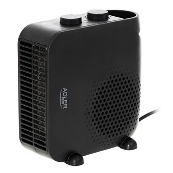 Radiateur et Ventilateur Soufflant, Portable, Air Chaud / Froid, Thermostat Adler AD7725B Noir - 1