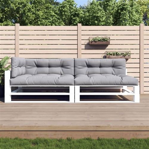 Non Communiqué Gris Vidaxl Coussins De Palette 5 Pcs Tissu 360778