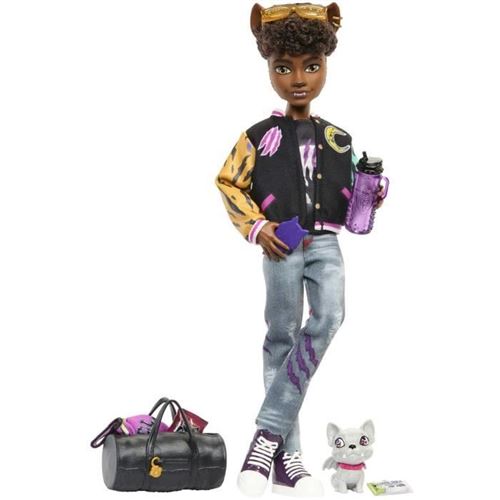 Poupée Clawd Et Animal - Monster High - Hnf65 - Mixte - 4 Ans Et Plus