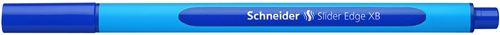 Stylo Schneider Slider Edge Lot de 10 Stylos à bille avec capuchon et technologie Viscoglide Encre bleu