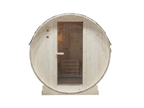 Sauna d'extérieur 2 places - L185 x P120 x H190 cm - ISOKYRO