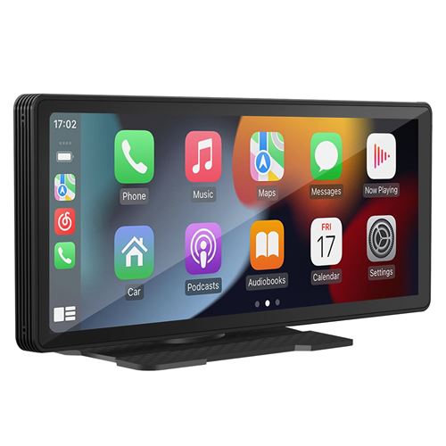 Avizar Écran CarPlay Android Auto Grand écran 10,26 Noir