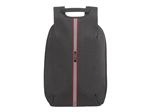 Samsonite Securipak S - Sac à dos pour ordinateur portable - taille S - 14.1" - Noir acier