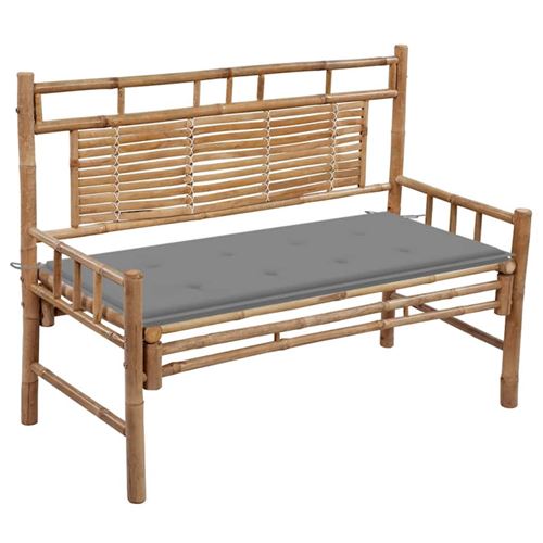 Vidaxl Banc De Jardin 120 Cm - Bambou - Image 3