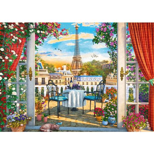 Puzzle 1000 pièces - Une Terrasse à Paris
