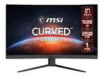 MSI G27C4XDE - Écran LED - jeux - incurvé - 27" - 1920 x 1080 Full HD (1080p) @ 250 Hz - VA - 300 cd/m² - 3000:1 - 1 ms - 2xHDMI, DisplayPort - noir