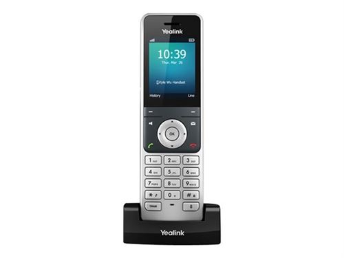 Yealink SIP-W56H - Extension du combiné sans fil avec ID d appelant - IP-DECT\GAP - (conférence) à trois capacité d appel - SIP