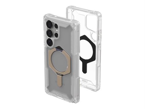 UAG Plasma XTE - Coque de protection pour téléphone portable - compatibilité avec MagSafe - noir/orange - pour Samsung Galaxy S25 Ultra