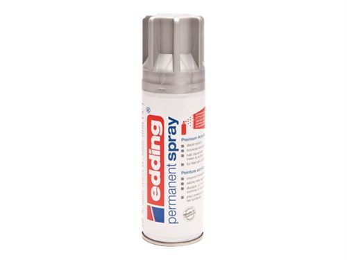 edding Premium 5200 - Peinture en spray - peinture acrylique - argent - mat - 200 ml