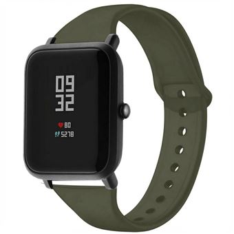 Bracelet Amazfit GTS / BIP imoshion Bracelet silicone Vert foncé - 1