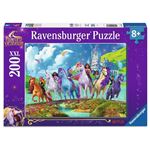 Puzzle Ravensburger Enfant 200 Pièces XXL – Étalon Noir – Dès 8 Ans – 49x36 Cm – Qualité FSC