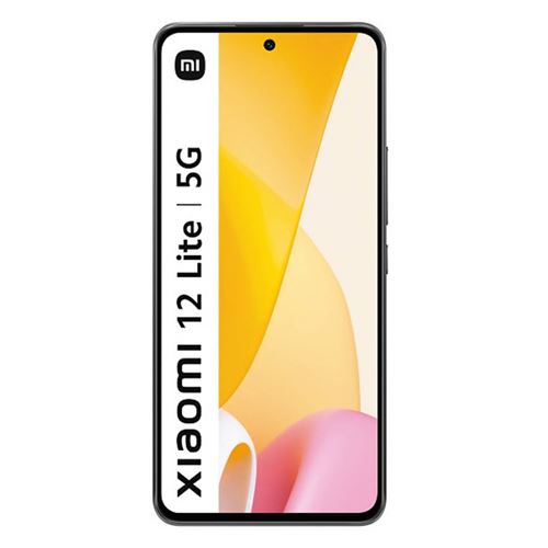 Smartphone Xiaomi 12 Lite 5G 6Go 128Go Noir Double SIM 2203129G