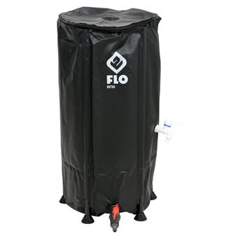 FLO Réservoir d'eau de pluie pliable 100 L noir - 1