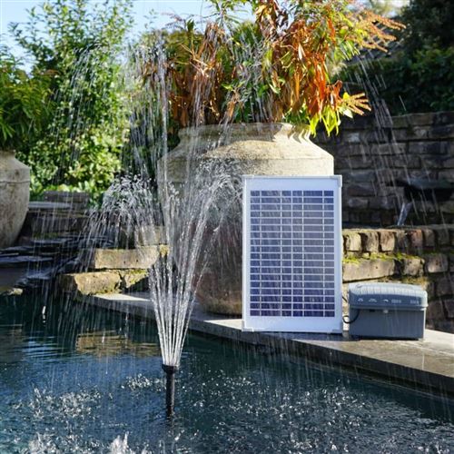 SolarMax® 600 Accu - pompe de bassin avec panneau solaire et accu