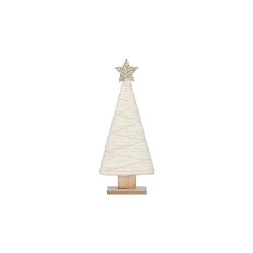 Figurine arbre de Noël EDM - esprit de Noël - Bois - 31x13x5cm - 72175