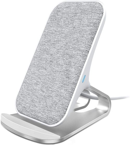 Chargeur sans fil 10 W pour iPhone 11 / XR/XS/XS Max/X/8/SE 2020(Gris)-Chronus