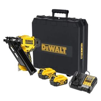 Cloueur de charpente 18V XR DEWALT avec 2 batterie 18V 5Ah - chargeur - T-STAK - DCN930P2-QW - 1