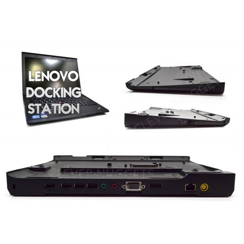 Station D'Accueil Pc Portable Lenovo Ultrabase 3 X220 X230 Station D'Accueil