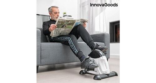 Pédaleur De Fitness 5 Fonctions - Mini-Vélo Pour Bras Et Jambes, Vélo D&Rsquo;Appartement Avec Temps, Distance, Tours Et Calorie