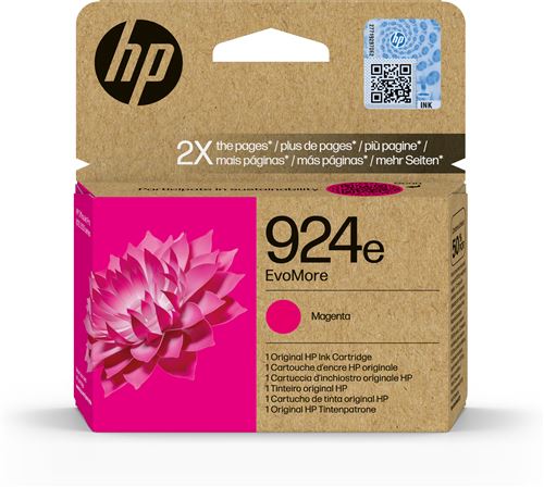 HP 924e EvoMore - Magenta - original - cartouche d'encre - pour Officejet Pro 8130e