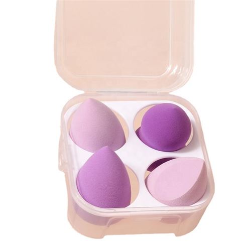Lot de 4 œufs de maquillage ZNYBEAUTY en couleurs aléatoires