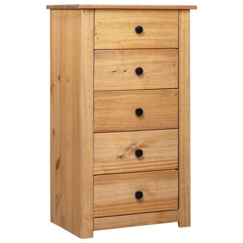 VIDAXL - Buffet - Panama - Pin - 46x40x89 cm - Image 3