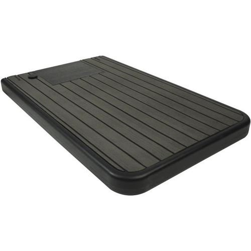 Ubbink Gartendusche "Befüllbarer Duschboden Solaris 2 in 1" zusätzlicher Wasserspeicher für Gartenduschen, 20 l Fassungsvermögen