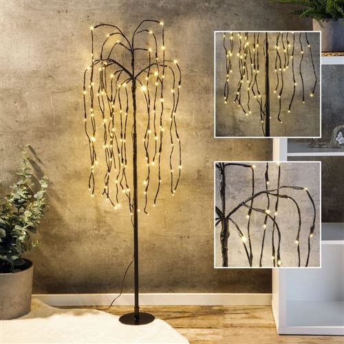 HI Saule illuminé 108 LED 120 cm