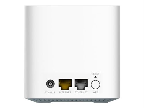 D-Link EAGLE PRO AI M15 - Système Wi-Fi (2 routeurs) - jusqu'à 370 m² - maillage - GigE - 802.11a/b/g/n/ac/ax - Bi-bande