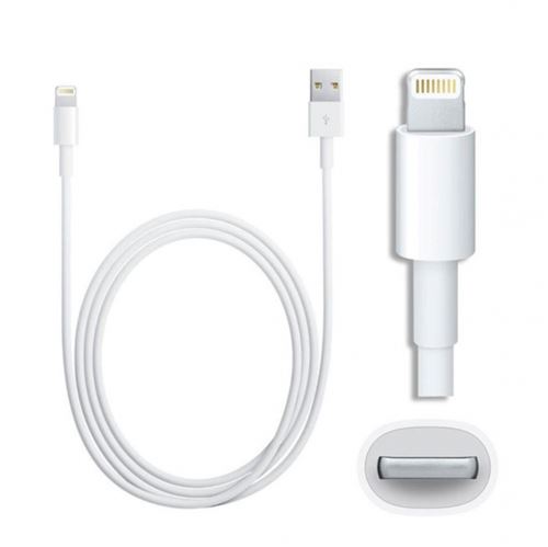 Câble téléphone portable GENERIQUE Cable noodle 1m pour "iphone  12" lightningchargeur usb iphone universel (blanc)