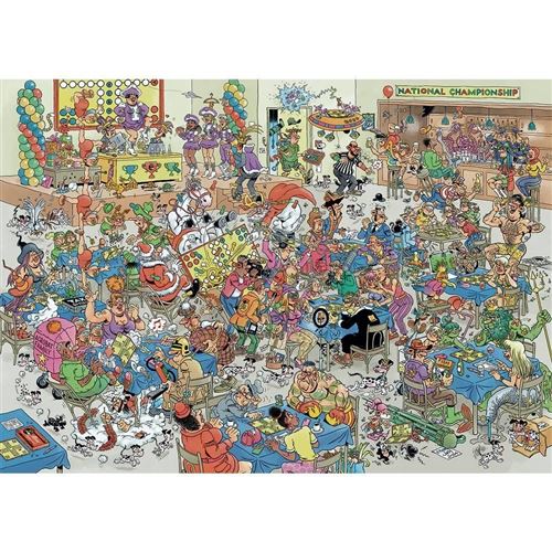 Jan van Haasteren - Ludo Battle (1000 pieces)
