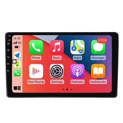 Autoradio Multimédia RoverOne Android GPS CarPlay Android Auto DSP pour Mitsubishi L200 5 2018 - 2020