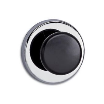 Maul maul aimant puissant avec bouton, diamètre: 65 mm noir - 1