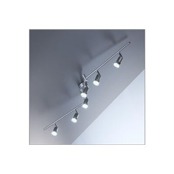 Plafonnier LED 2 spots salon orientable GU10 métal spots plafond 2 spots