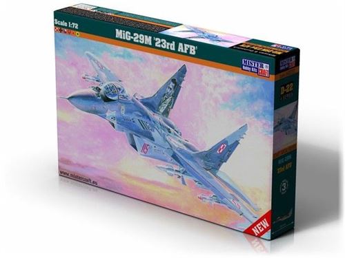 Mig-29m 23rd Afb - 1:72e - Mistercraft