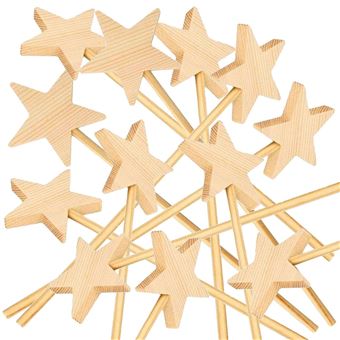 Lot De 12 Baguettes Magiques Noir & Blanc | Accessoire Costume Magicien Sorcière | Cadeau Anniversaire Halloween | Plastique Haute Qualité