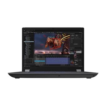 Lenovo ThinkPad P16 Gen 2 21FA - Conception de charnière à 180 degrés - Intel Core i7 - i7-14700HX / jusqu'à 5.5 GHz - Win 11 Pro - RTX 1000 Ada - 32 Go RAM - 1 To SSD TCG Opal Encryption 2, NVMe, Performance - 16" IPS 2560 x 1600 (WQXGA) @ 165 Hz - W